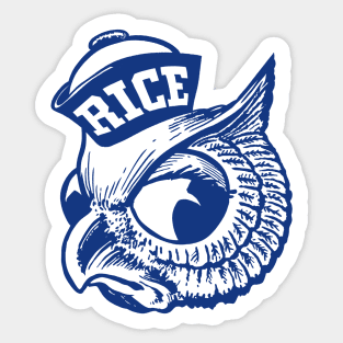 Vintage Rice Mascot Sticker